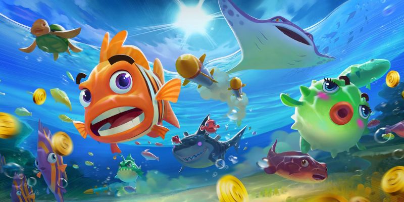 ห้องเล่นและรายละเอียดของเกมยิงปลาแจ็คพอต